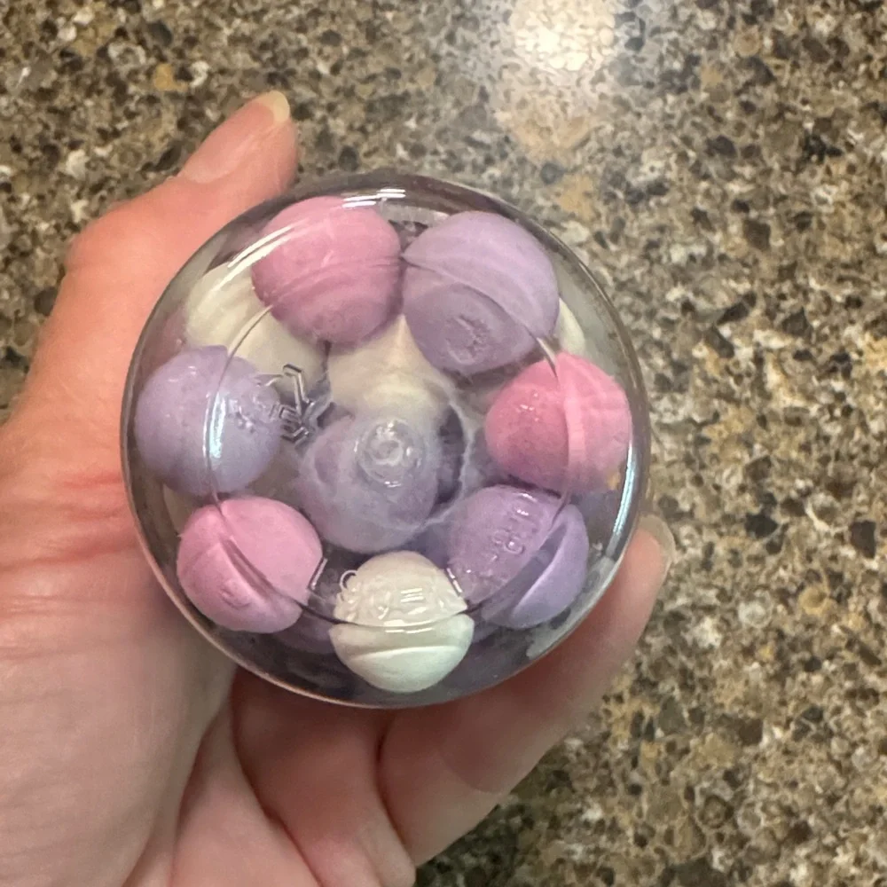 Chok Chok Cleansing Clay Beads - Purple, Pink, White w/Natural Minerals